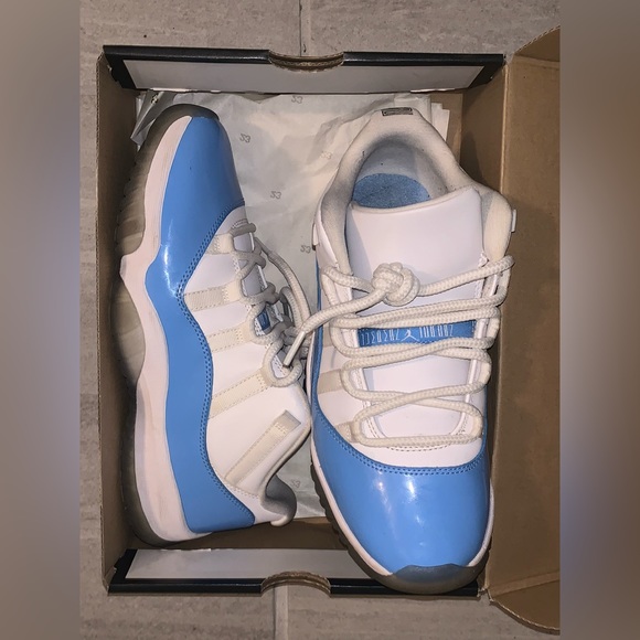 White and Carolina blue 11s - Picture 2 of 4